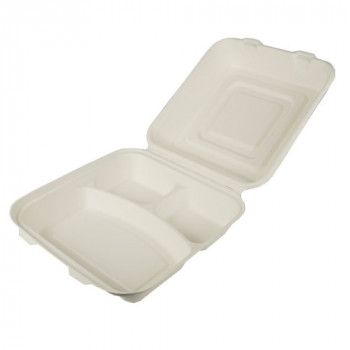 Box menu BIO 3 CP 240x240x80mm - 125pcs